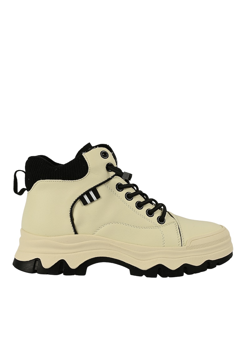 Ghete sport - dama -  XA70001B crem - piele naturala