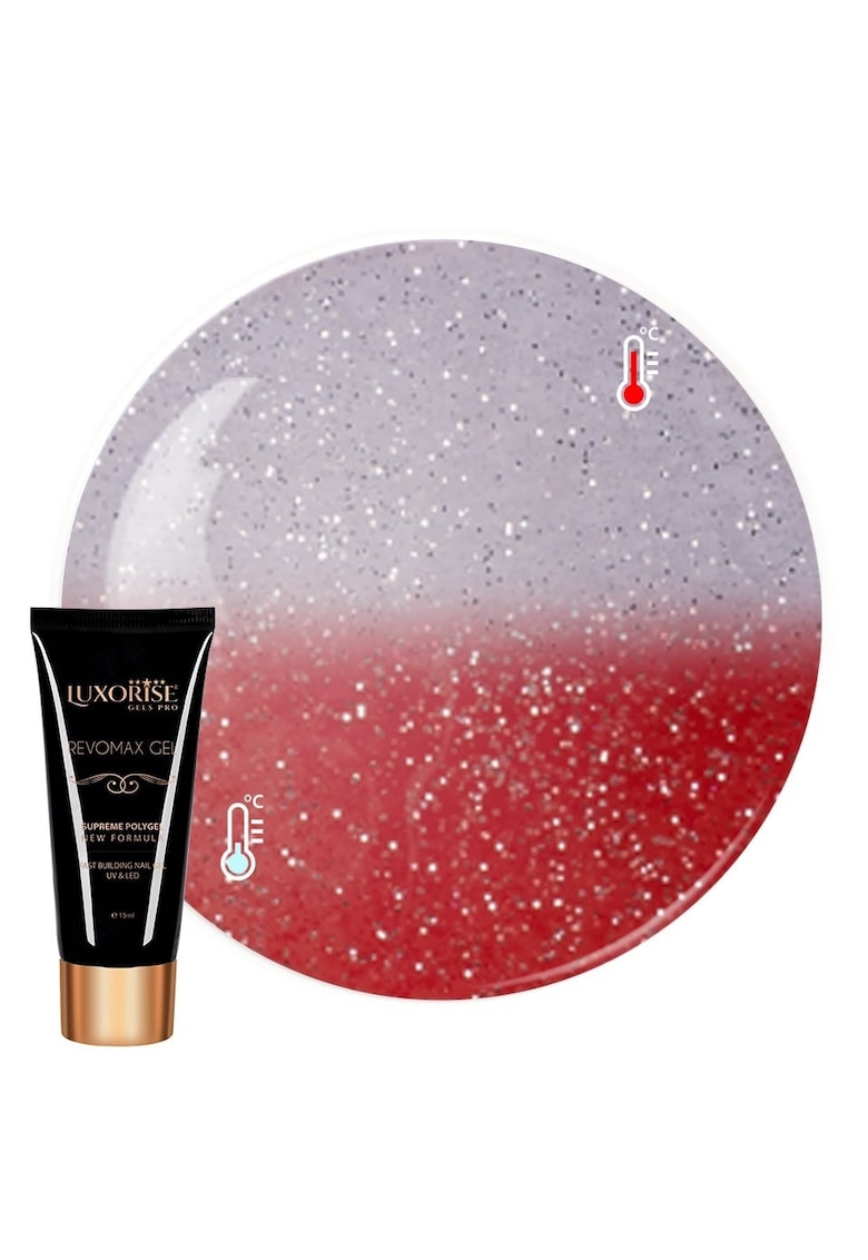 Polygel Thermo REVOMAX GEL  Fantasy Glaze - 15ml