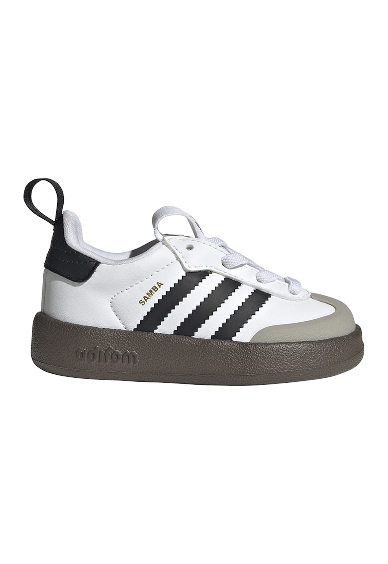 Oferte la Tenisi din piele ecologica Adifom Samba 360 - Alb/Negru/Alb murdar