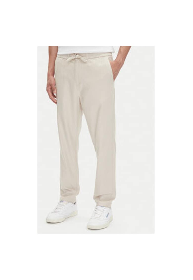 Pantaloni barbati  1016330 - Bumbac - 457979 - Alb