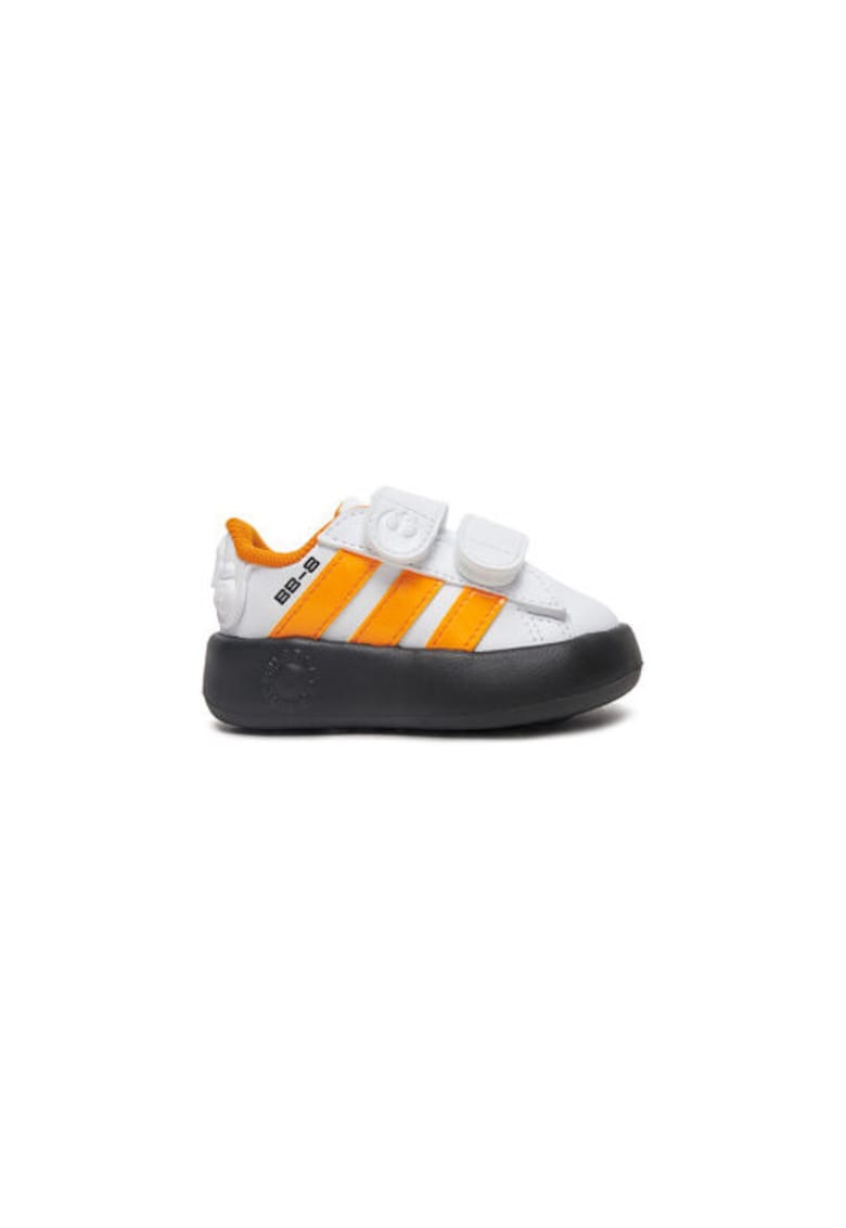 Oferte la Pantofi sport din piele ecologica cu inchidere velcro