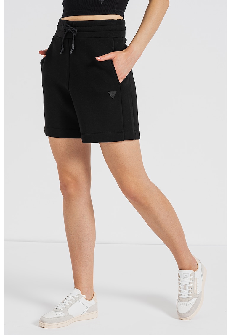 Pantaloni scurti din neopren - pentru fitness - Negru