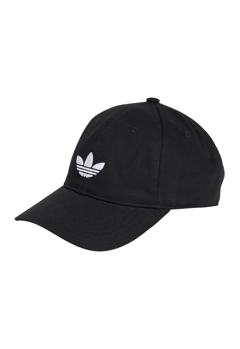 Sapca baseball cu logo brodat Classic - Negru/Alb murdar