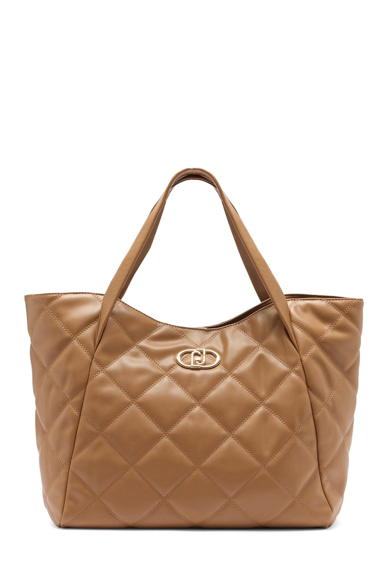 Geanta shopper matlasata - Maro deschis