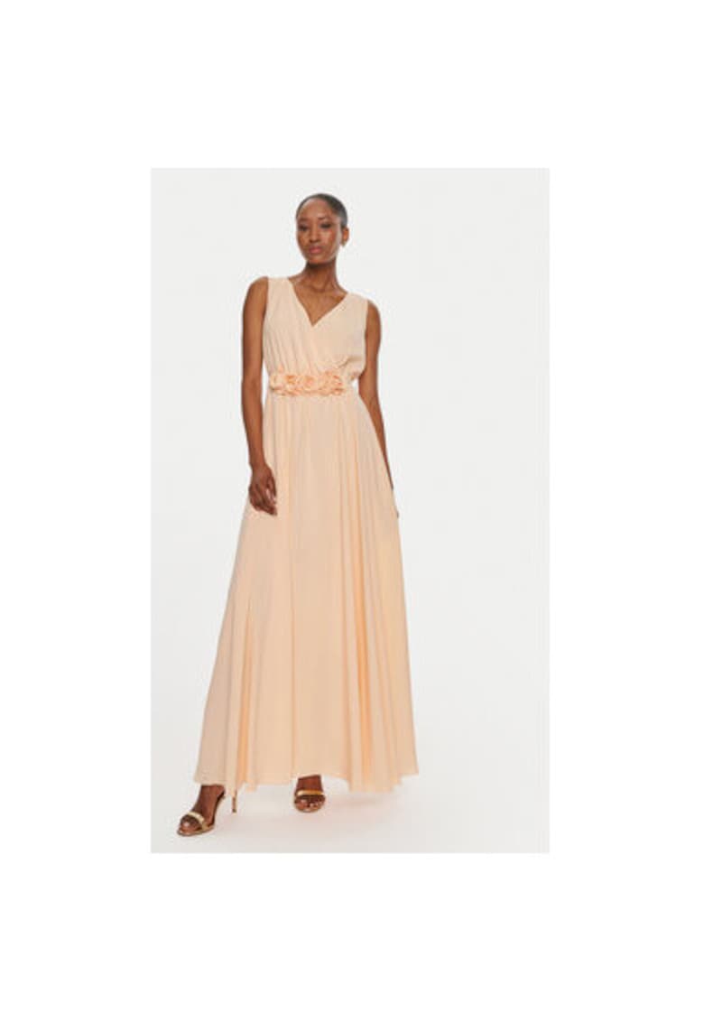 Rochie dama -  304371028 - Poliester - Portocaliu - Portocaliu