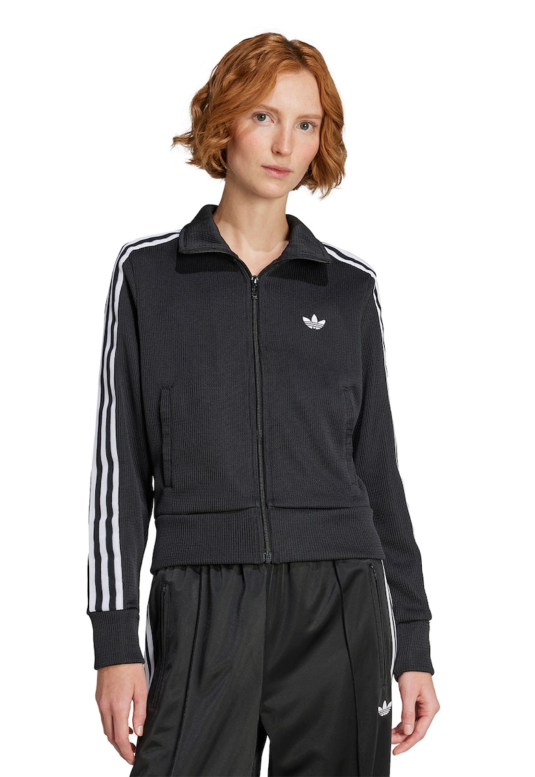 Bluza de trening cu fermoar Firebird - Alb/Gri antracit