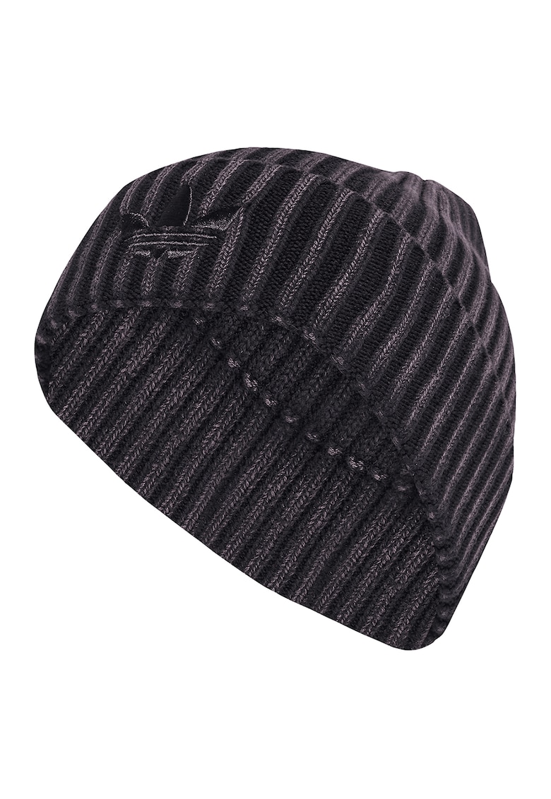 Caciula unisex cu logo - Negru/Lila