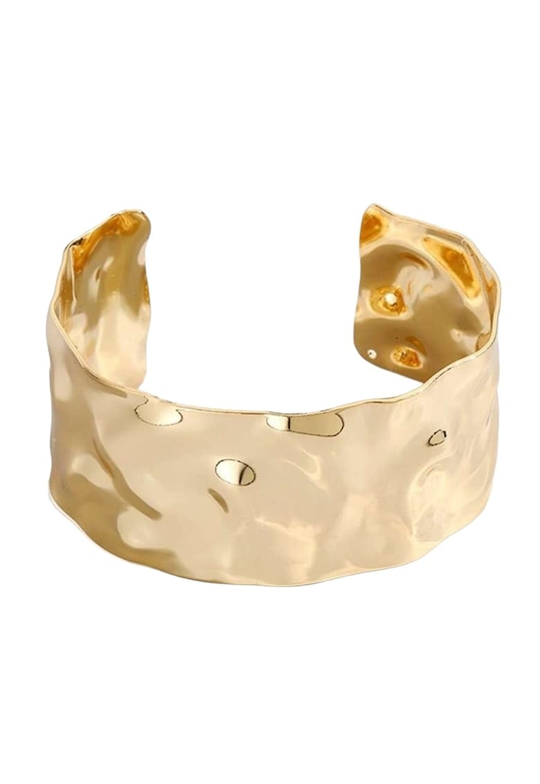 Bratara aurie - ajustabila - textura sifonata - Rody C25