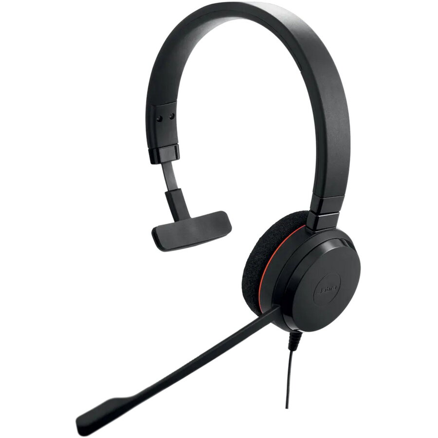 Casti Evolve 20 (black, UC, USB-C and USB-A, stereo)