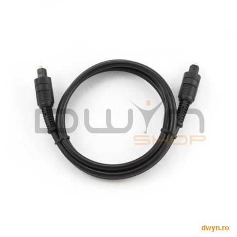 CABLU TOSLINK OPTIC, black, 7.5m, GEMBIRD 'CC-OPT-7.5M'