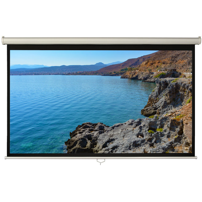 Ecran proiectie perete/tavan Blackmount, marime vizibila: 220cm x123cm
