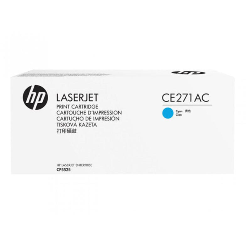 CARTUS TONER SBD CYAN CE271AC 15K SN ORIGINAL HP LASERJET CP5525N