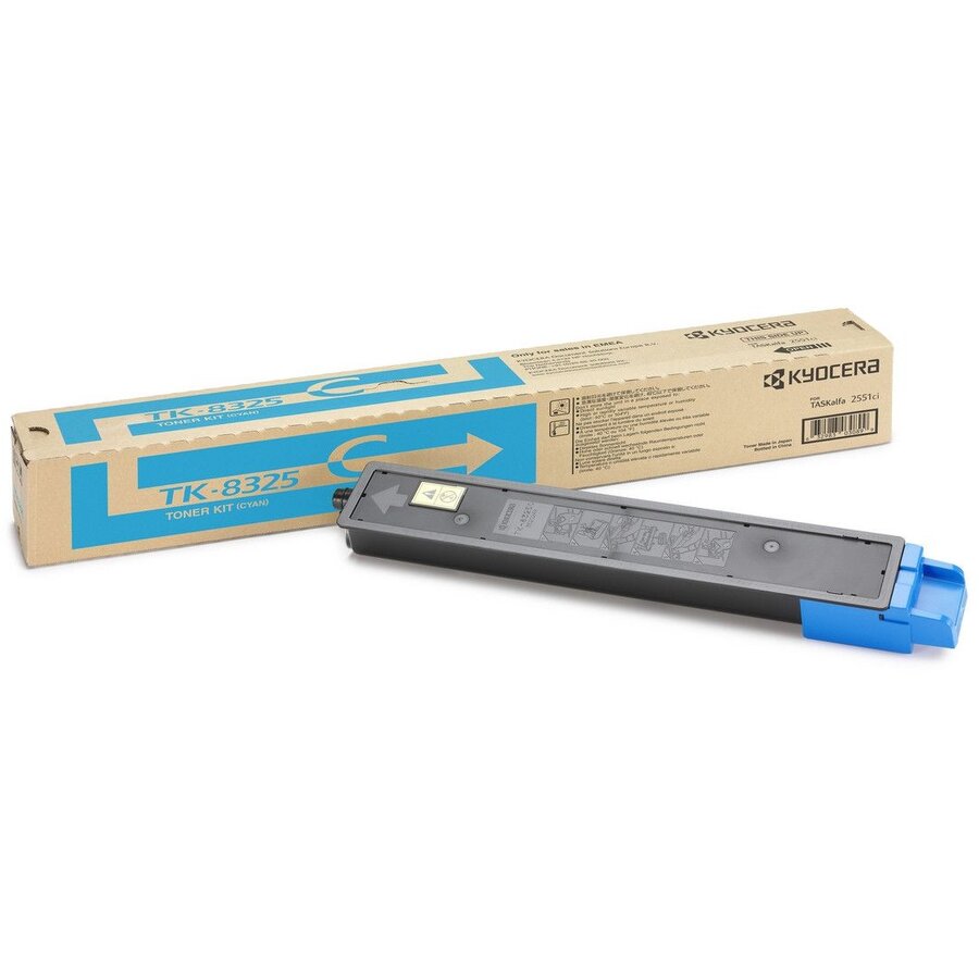 CARTUS TONER CYAN TK-8325C 12K ORIGINAL KYOCERA TASKALFA 2551