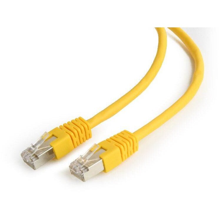 GEMBIRD PP6-1M/Y Gembird patchcord RJ45, cat. 6,FTP, 1m, yellow