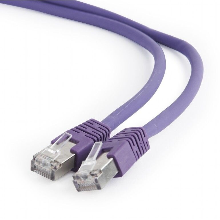 GEMBIRD PP6A-LSZHCU-V-0.5M Gembird patchcord RJ45, cat. 6A,SFTP, LSZH, 0.5m, purple