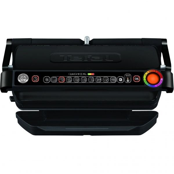Oferte la Gratar electric Tefal OptiGrill+ XL GC722834, 2000W, 9 programe, indicator gatire, senzor automat, placi detasabile, Negru