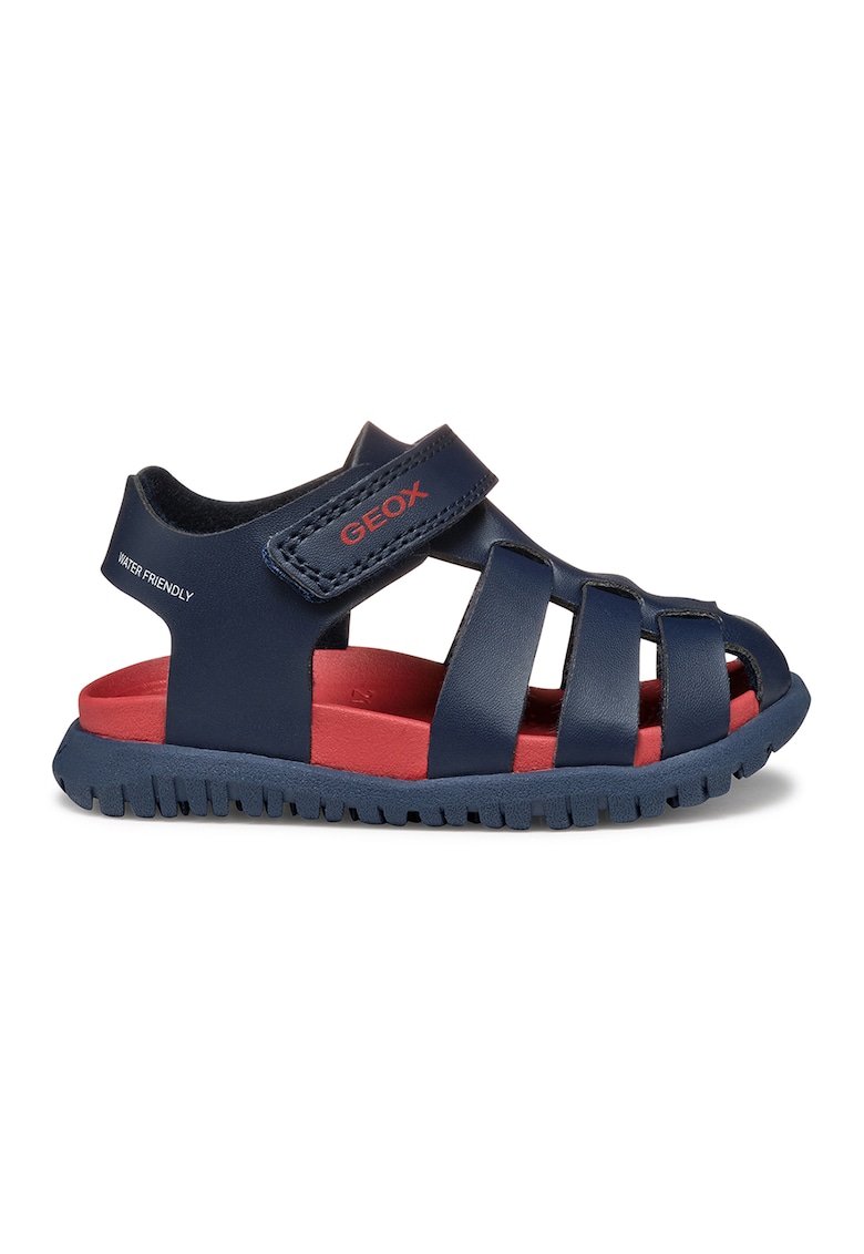 Sandale impermeabile de piele ecologica Fusbetto - Bleumarin