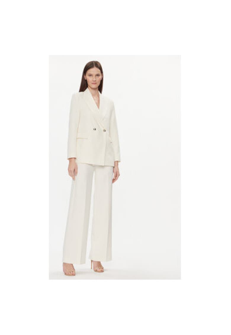 Pantaloni Dama -  304111709 - Poliester - Elastan - Bej - Bej