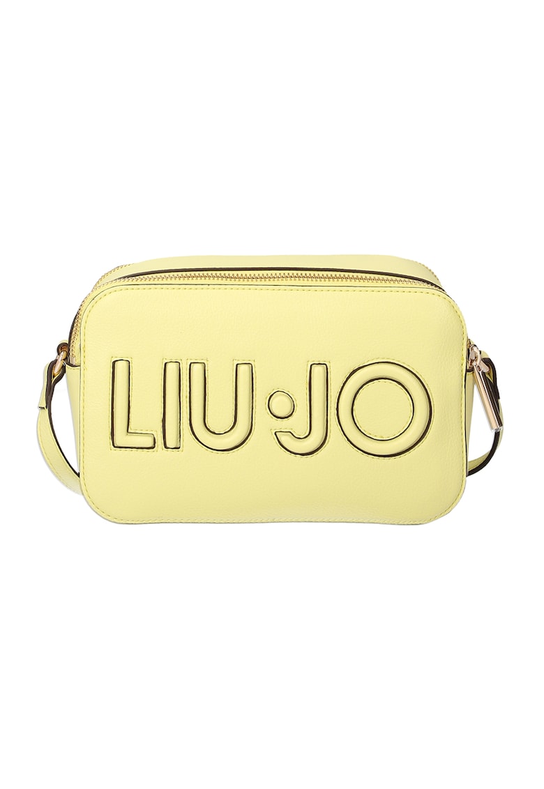 Geanta crossbody cu imprimeu logo