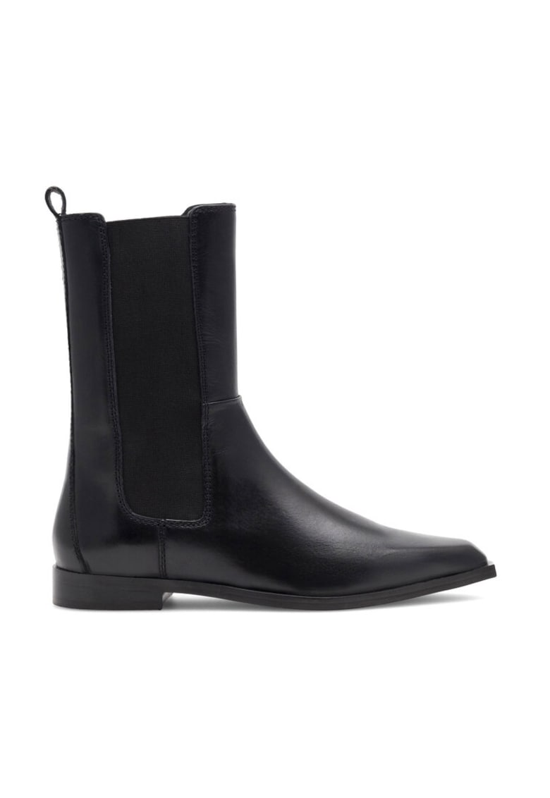 Botine dama -  590559 - Piele naturala - Negru -