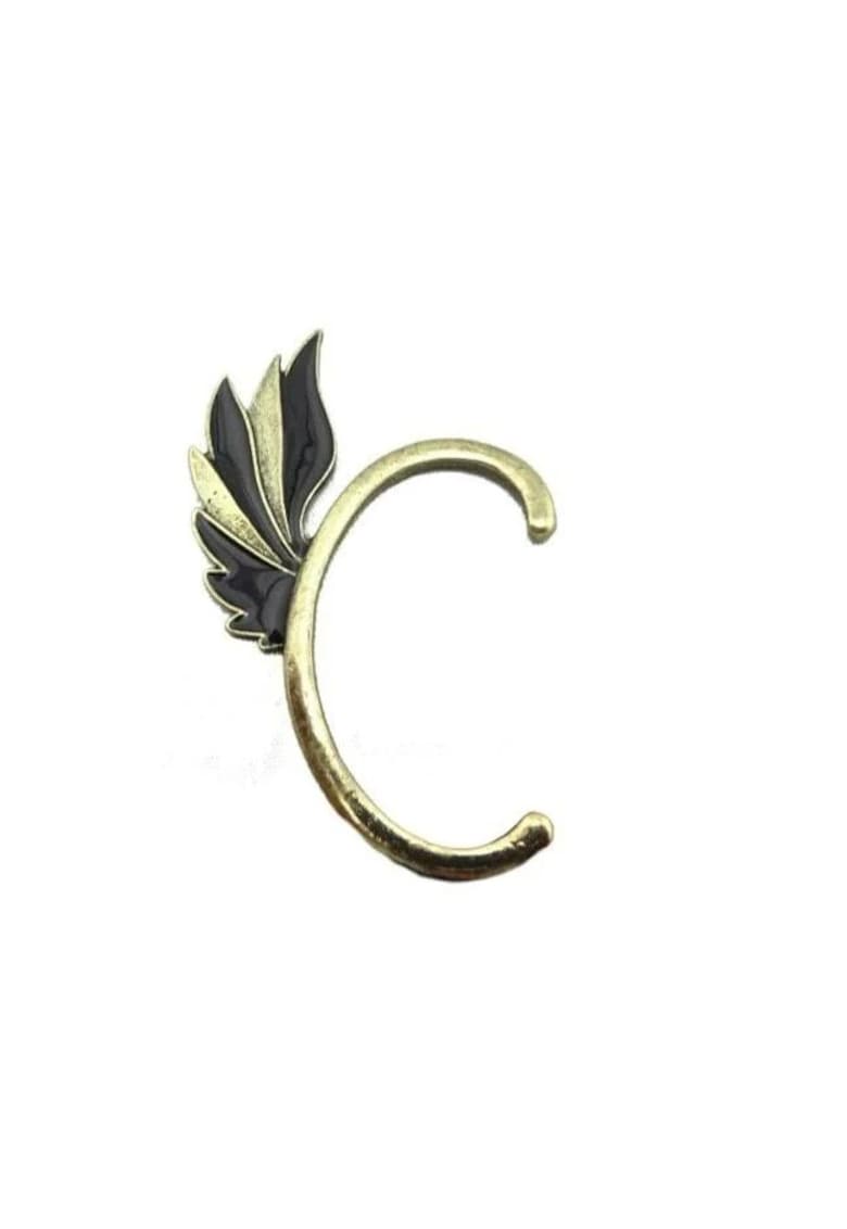 Cercel auriu - ear cuff - cu aripa - Rosalinn C6 -