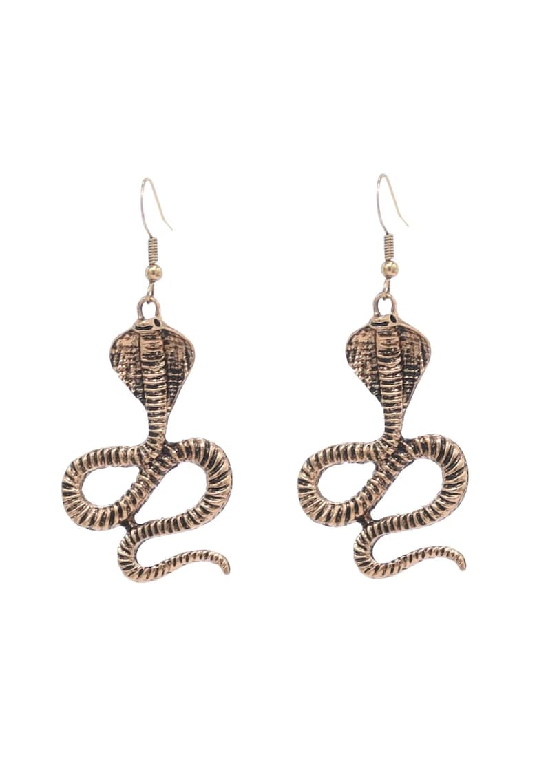 Cercei aurii - forma de cobra - Sitara C3 -
