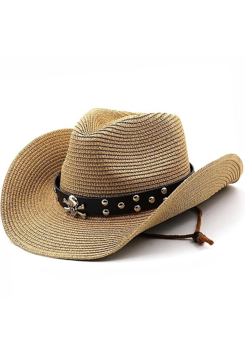 Palarie dama - de vara - stil cowboy - Molly - - Bej