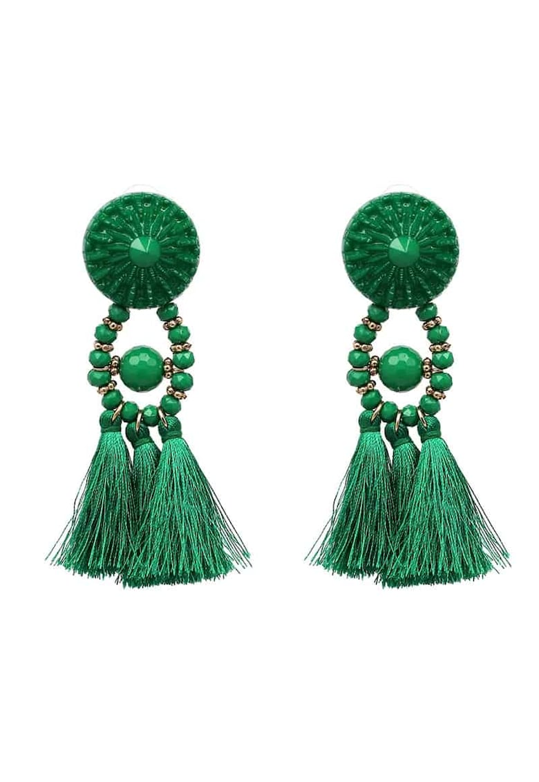 Cercei Cia -  Plastic - Verde