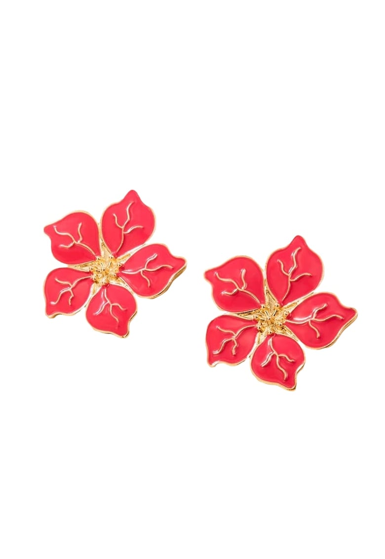 Oferte la Cercei roz - forma de floare - Louisa C27 -