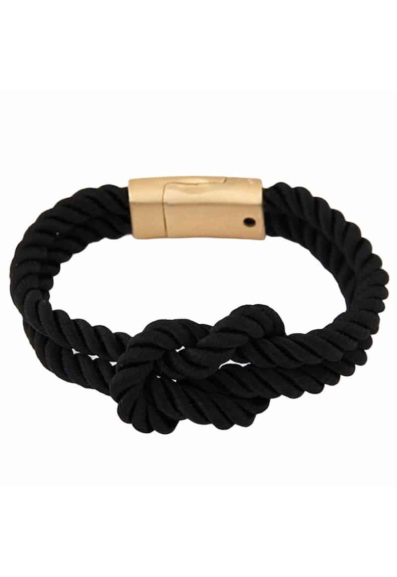Bratara Georga -  Textil - Negru