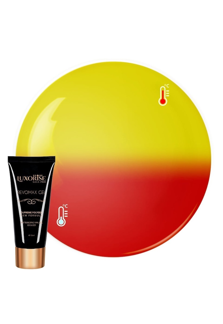 Polygel Thermo REVOMAX GEL  Fiery Rose - 15ml
