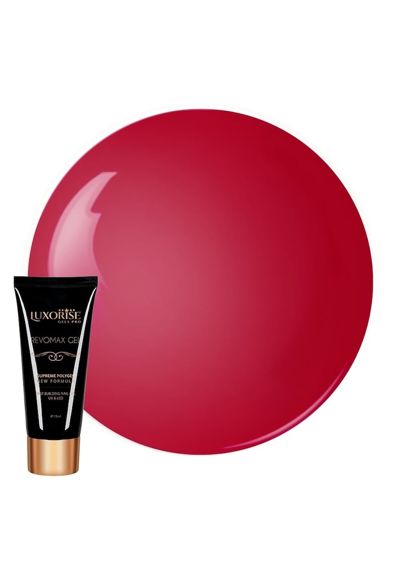 Polygel REVOMAX GEL  Passion Red - 15ml