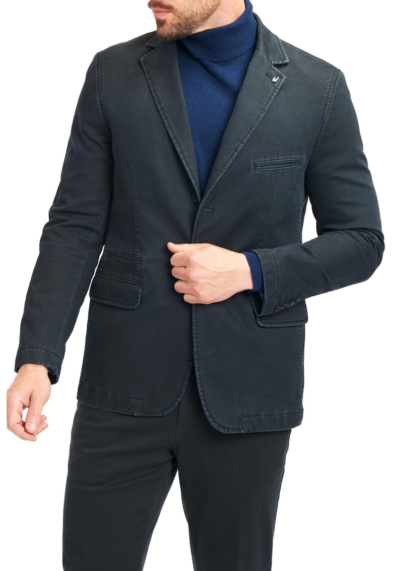 Sacou barbati  Jacket Nelson 6442 albastru - Albastru