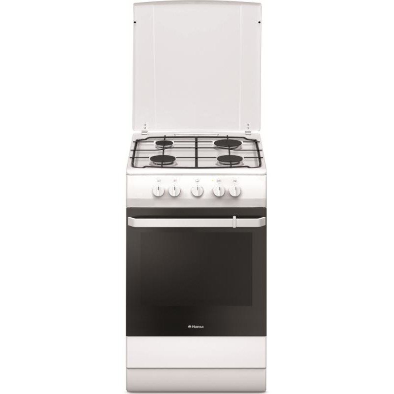 Aragaz Aragaz HANSA FCGW510009D1, 4 arzatoare, 85x50x60 cm, alb