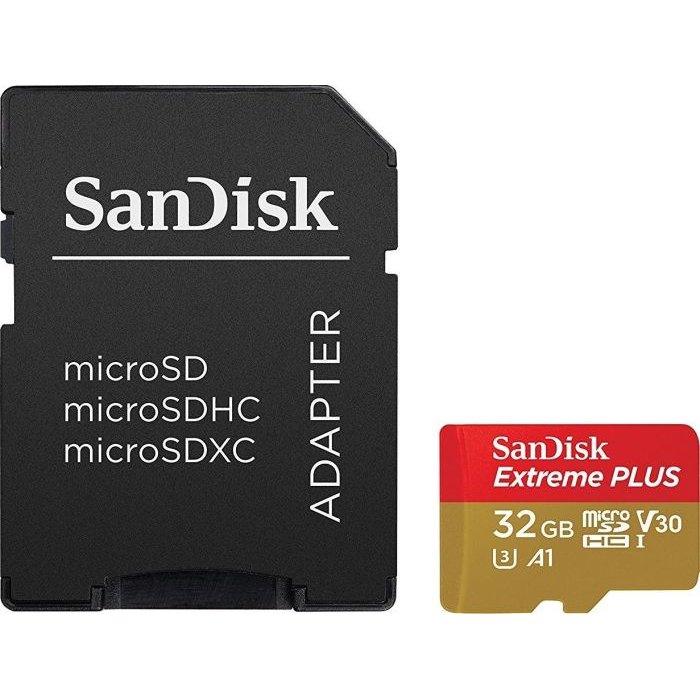 Card de memorie Extreme Plus 32GB Clasa 10 UHS-I U3 + Adaptor