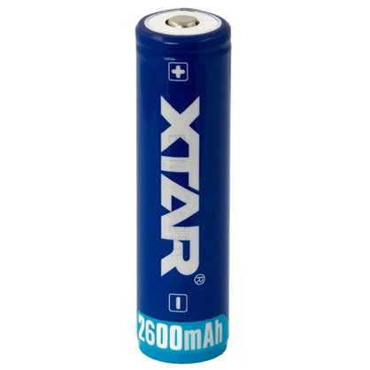 ACUMULATOR 18650 CU TERMINAL 3.7V LI-ION 2.6XTAR
