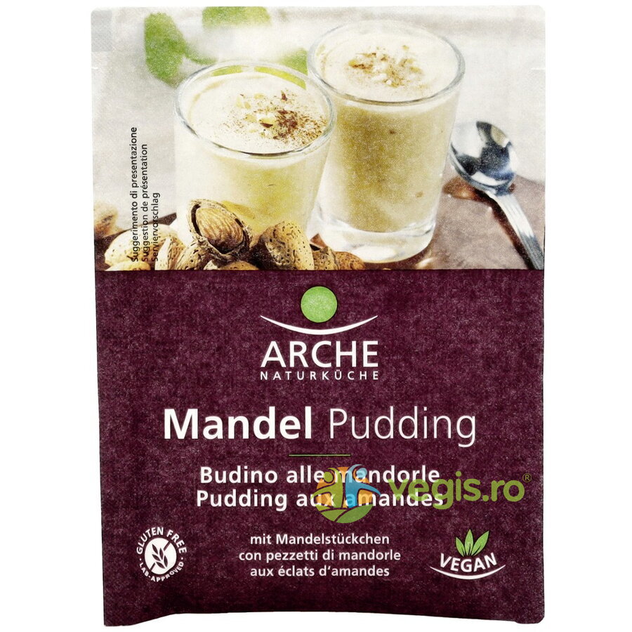 Pudra de Budinca de Migdale fara Gluten Ecologica/Bio 46g