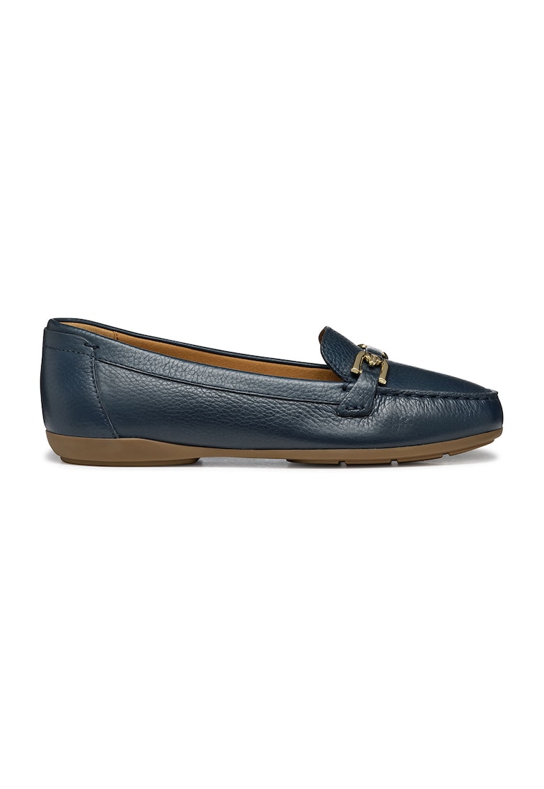 Oferte la Pantofi loafer din piele cu detalii metalice - Bleumarin