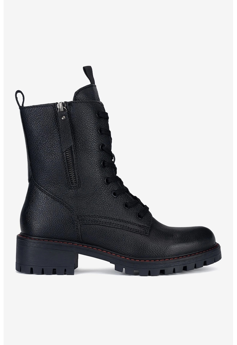 Ghete dama  5905588872122 - Piele naturala - Negru - Negru