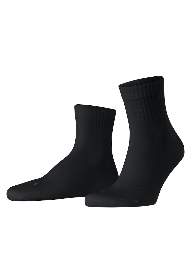 Sosete scurte unisex cu model uni - Negru