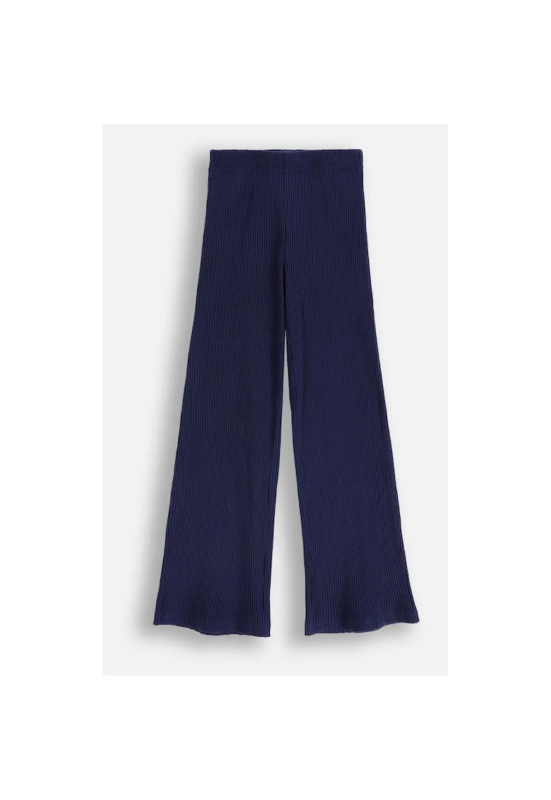 Pantaloni evazati striati