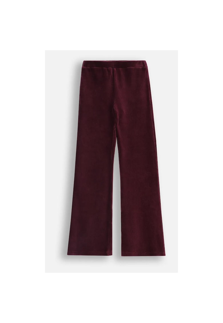 Pantaloni evazati catifelati