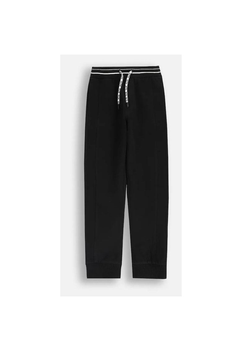 Pantaloni sport cu talie reglabila si buzunare