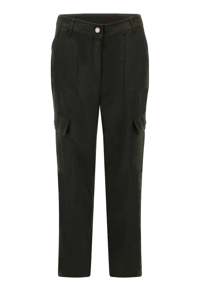 Pantaloni cargo - Verde padure