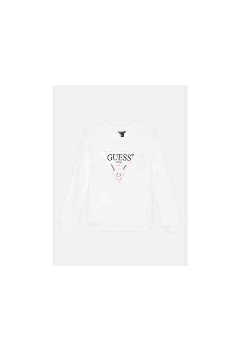 Bluza cu logo din bumbac