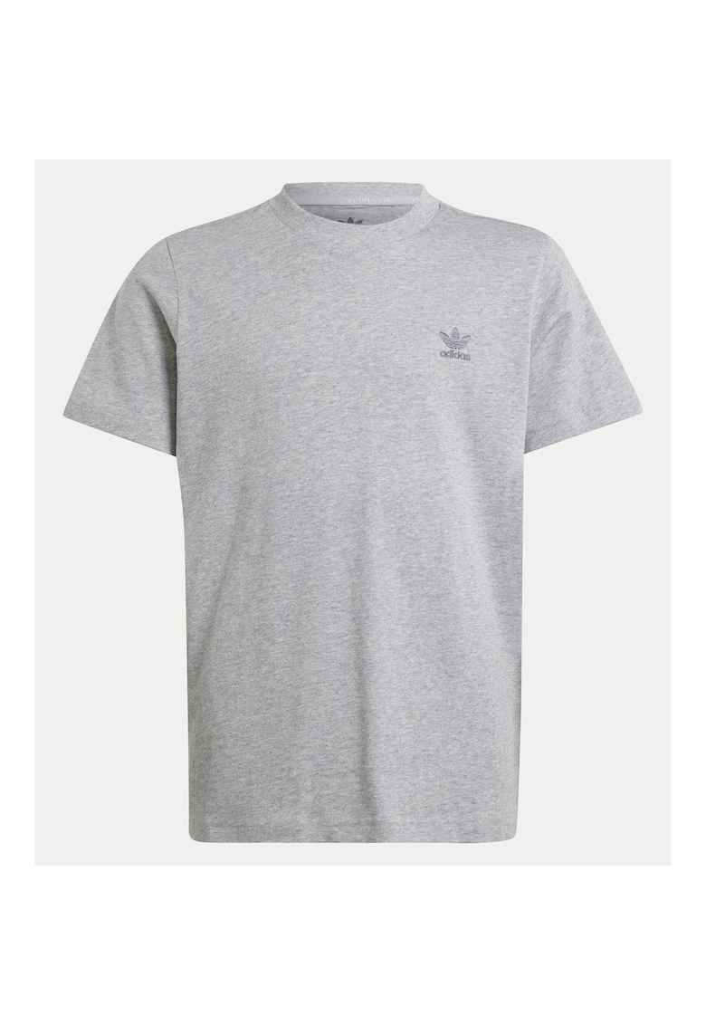 Tricou unisex din bumbac cu decolteu la baza gatului