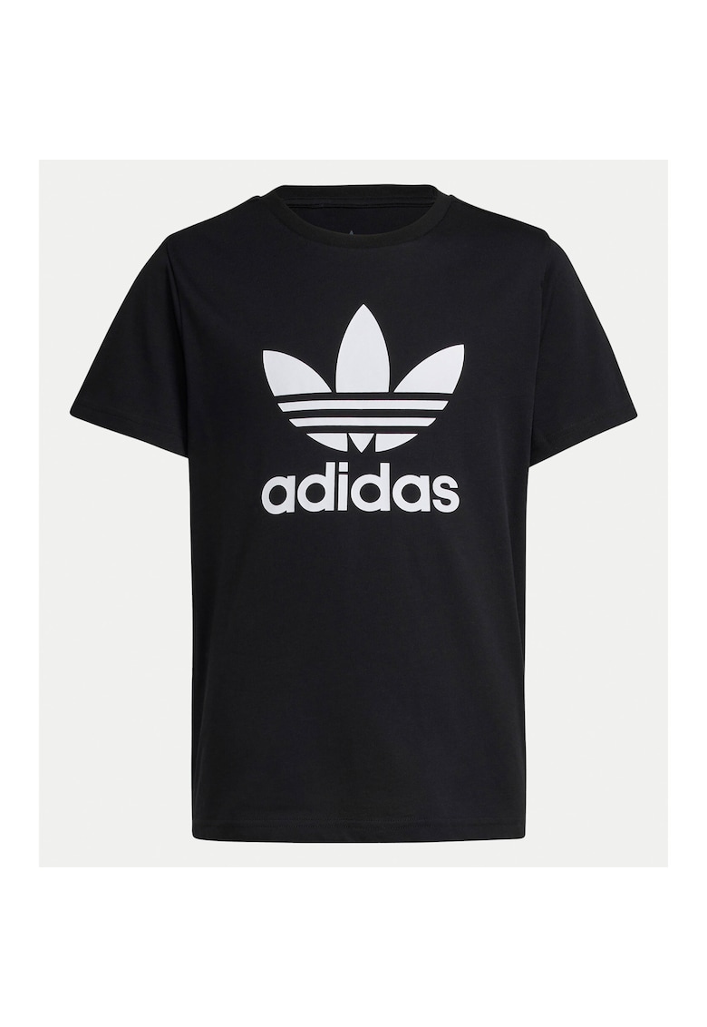 Tricou din bumbac cu imprimeu cu logo