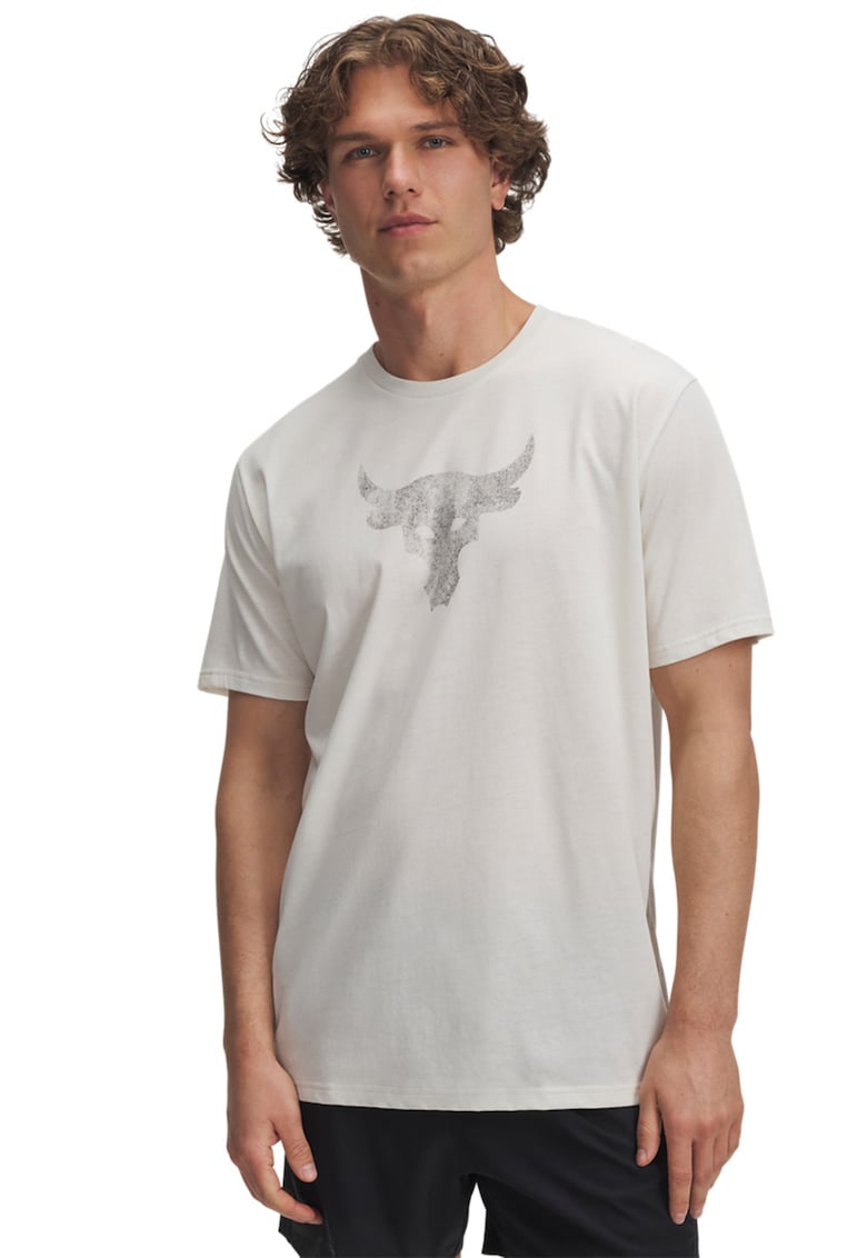 Tricou cu imprimeu grafic Project Rock Payoff - Alb murdar