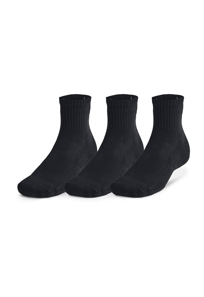 Set de sosete unisex pentru fitness - 3 perechi - Negru