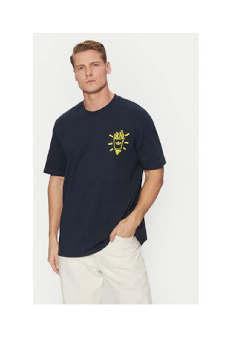 Tricou cu imprimeu grafic lejer
